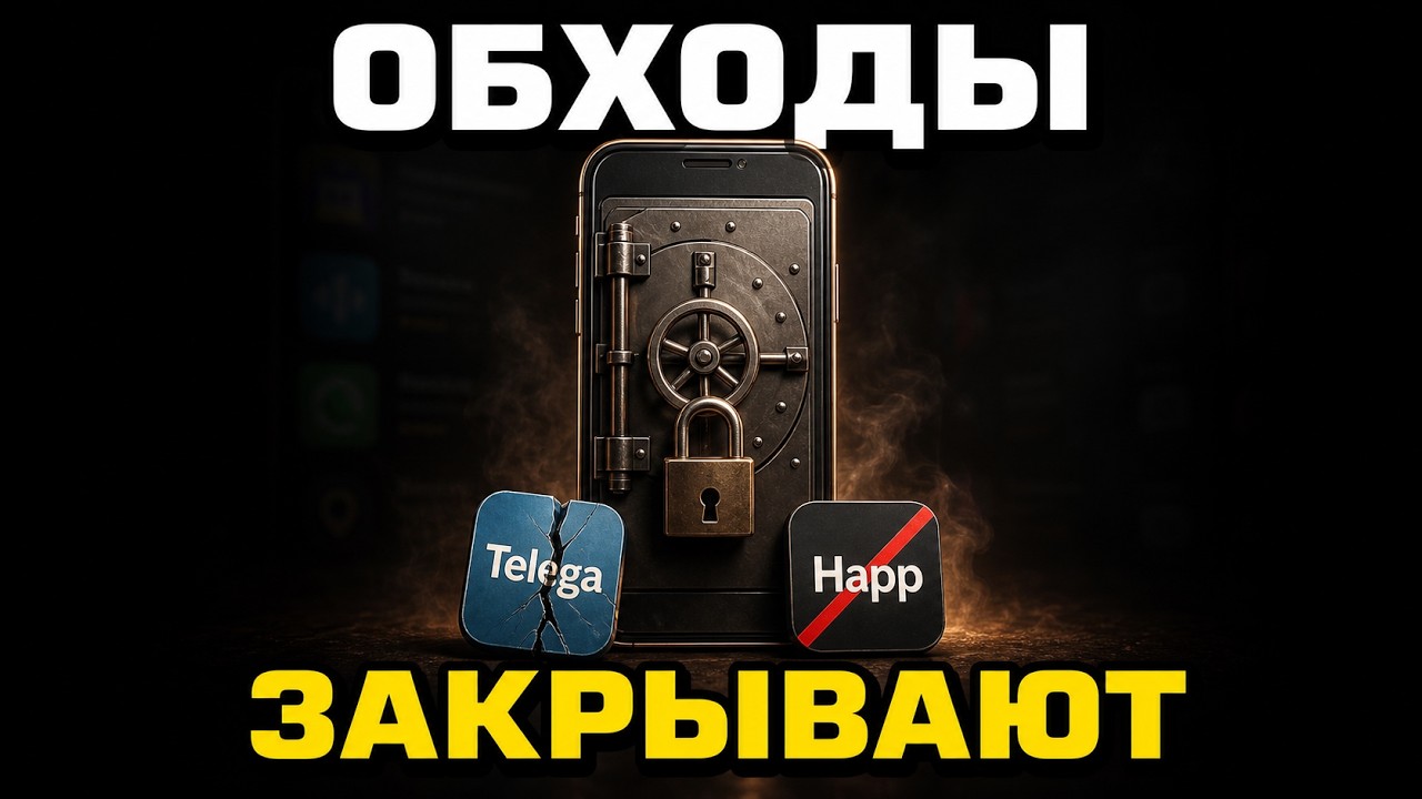 Happ удалили, Telega закрывается, телефоны внесут в реестр | Новости мира VPN