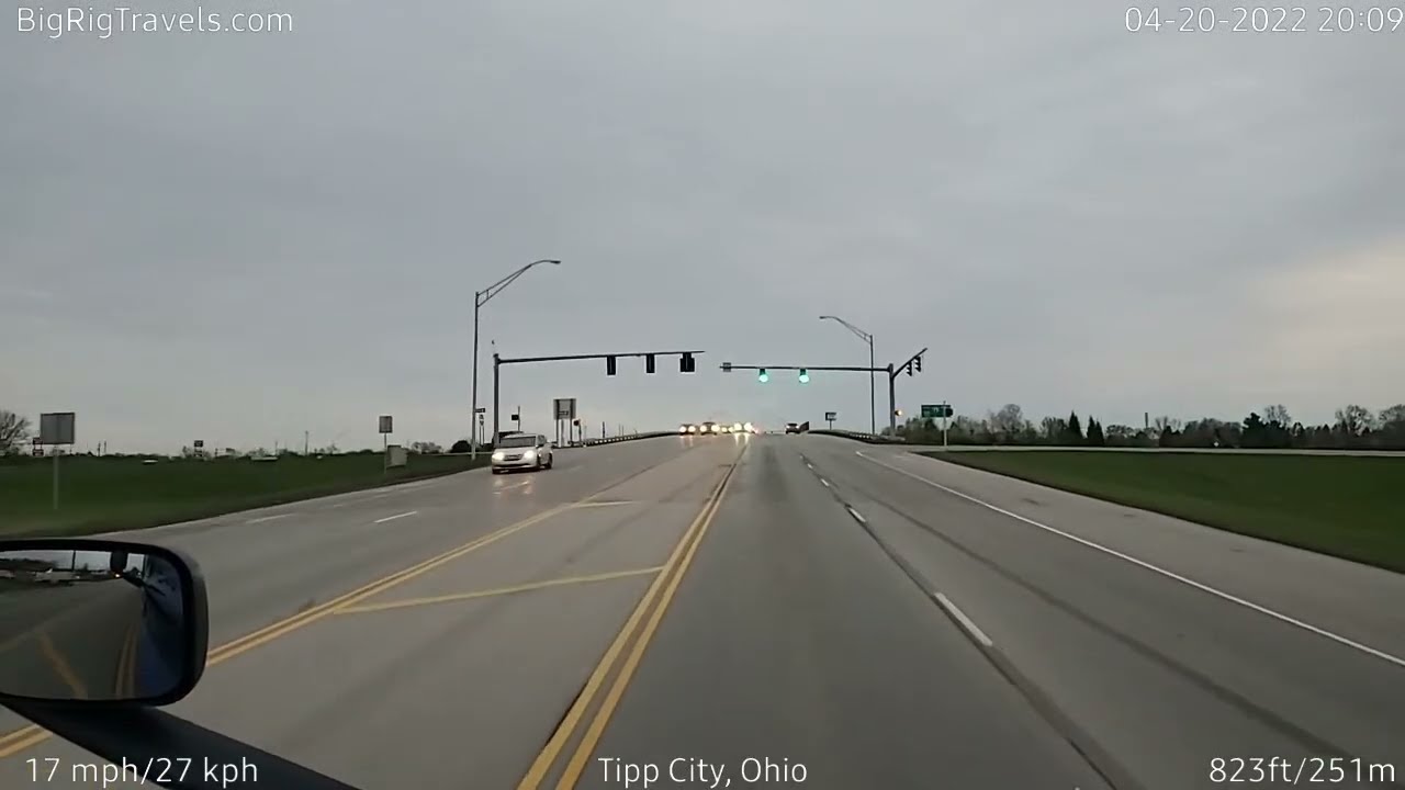 BigRigTravels LIVE | Troy, OH to Knightstown, IN [I-75, I-70] (4/20/22 8:00 PM EDT)