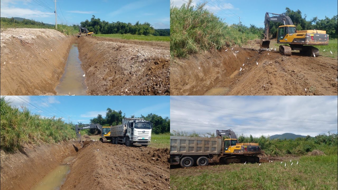 Chec Extended  Cleaning and Shaping Of The Canal  heading  Out To The River] Golden Grove St Thomas.