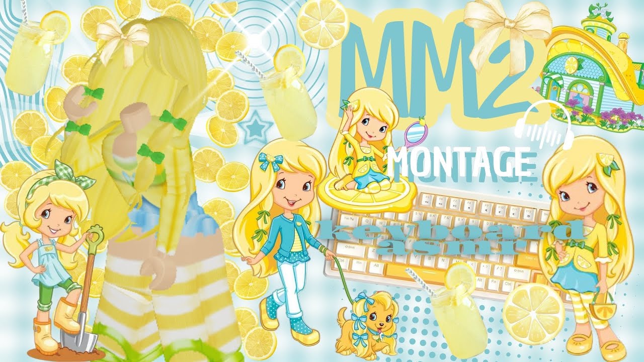 ˗ˏˋ PLAYING MM2 AS LEMON MERINGUE + (NEW) KEYBOARD ASMR ✧.*  ˊˎ
