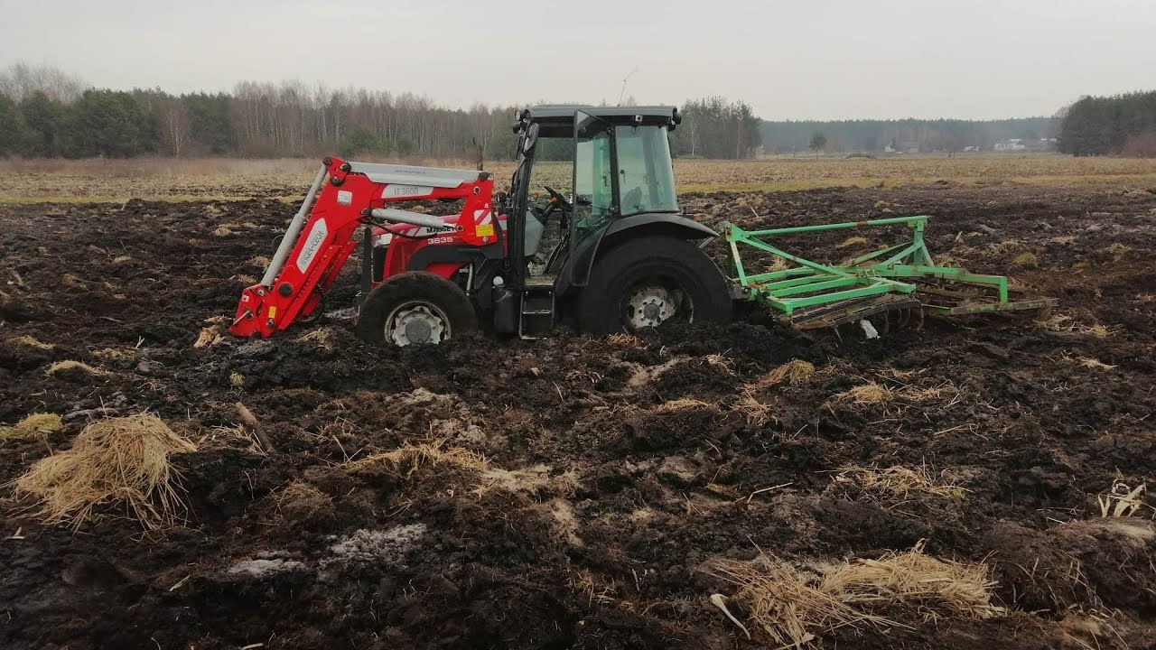 Wtopy 2023/22 MASSEY NA RAMIE❗PUMA GRYZIE BŁOTO 🔥 FERDUŚ W PIACHU ❗💪🇵🇱 @TERENWIZJA tractor