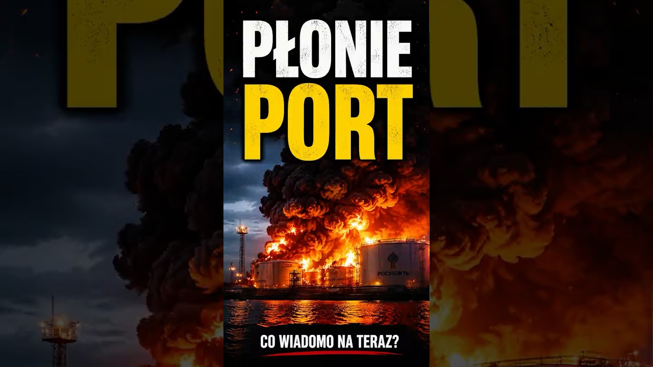 Płonie port w Petersburgu. Co wiadomo? / BELSAT