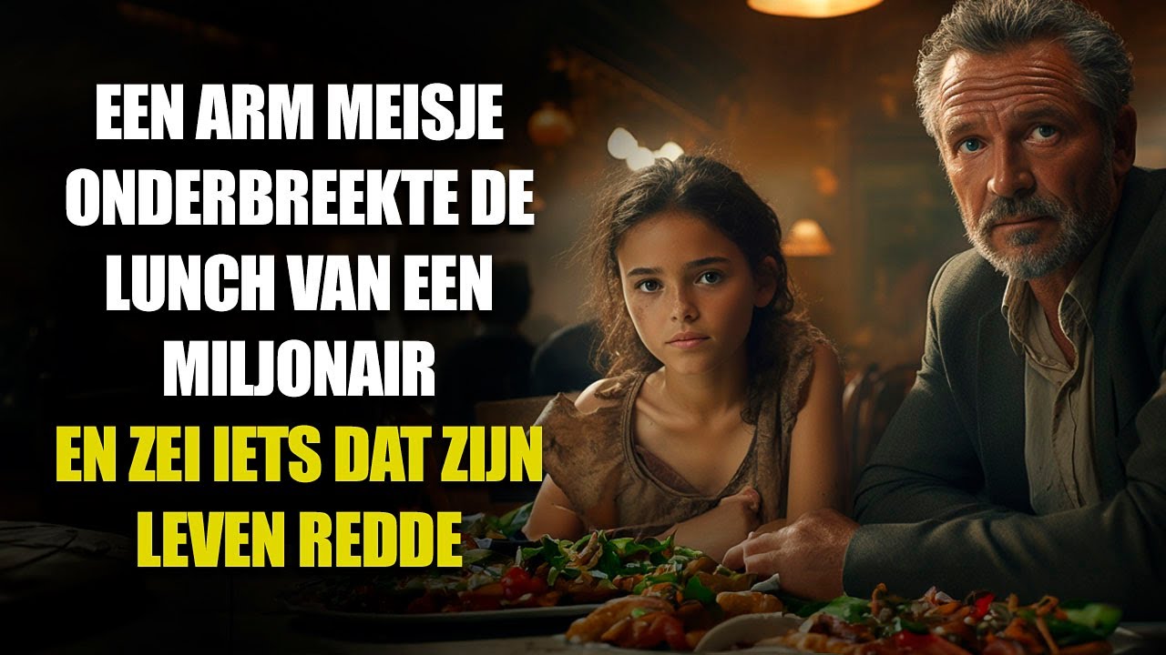 Arm Meisje Onderbreekt Lunch van Miljonair en Zegt Iets Dat Alles Verandert