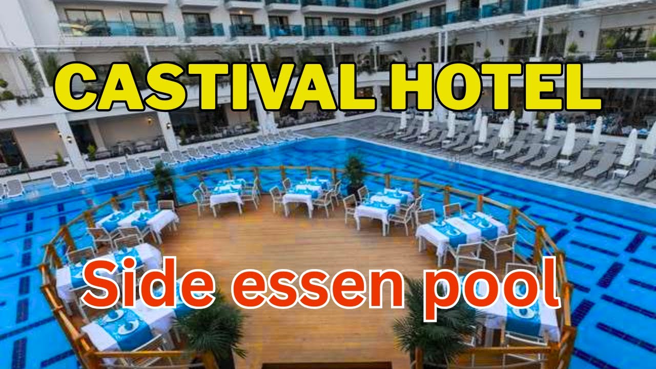 Castival hotel | all inclusive side essen pool  | side kumköy shopping   #irenetravel