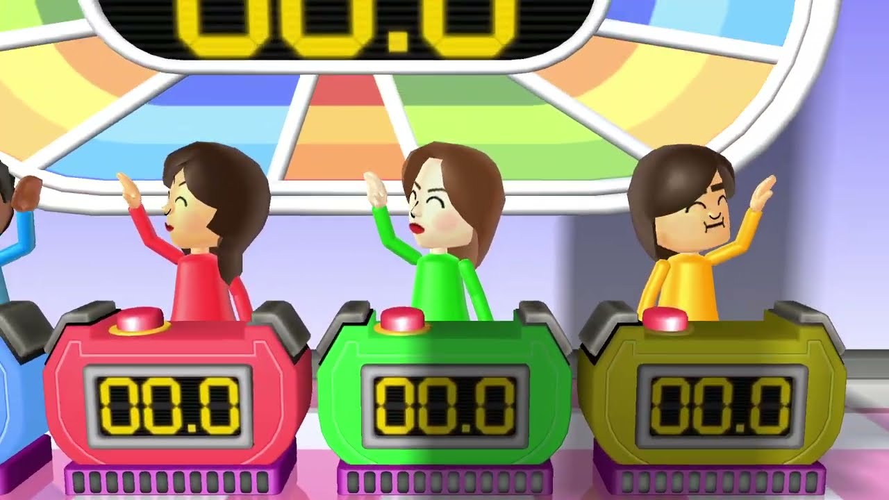 Wii Party (US version) - Globe Trot - CPU vs CPU