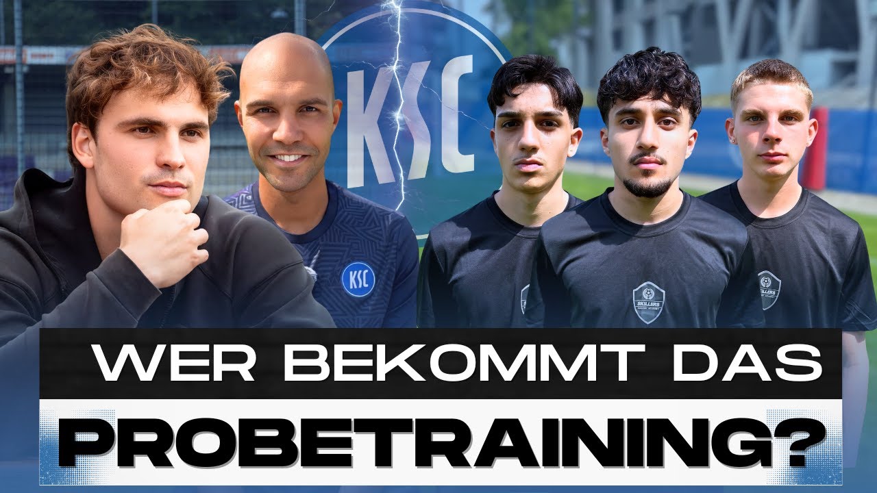 Skillers Combine beim Karlsruher SC – 10 Talente kämpfen um ein NLZ-Probetraining!