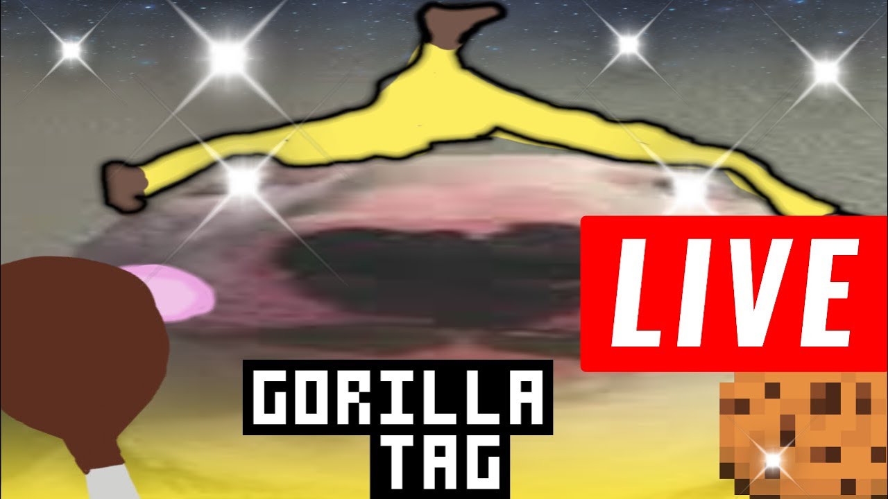 GTAG gorilla tag with viewers LIVE