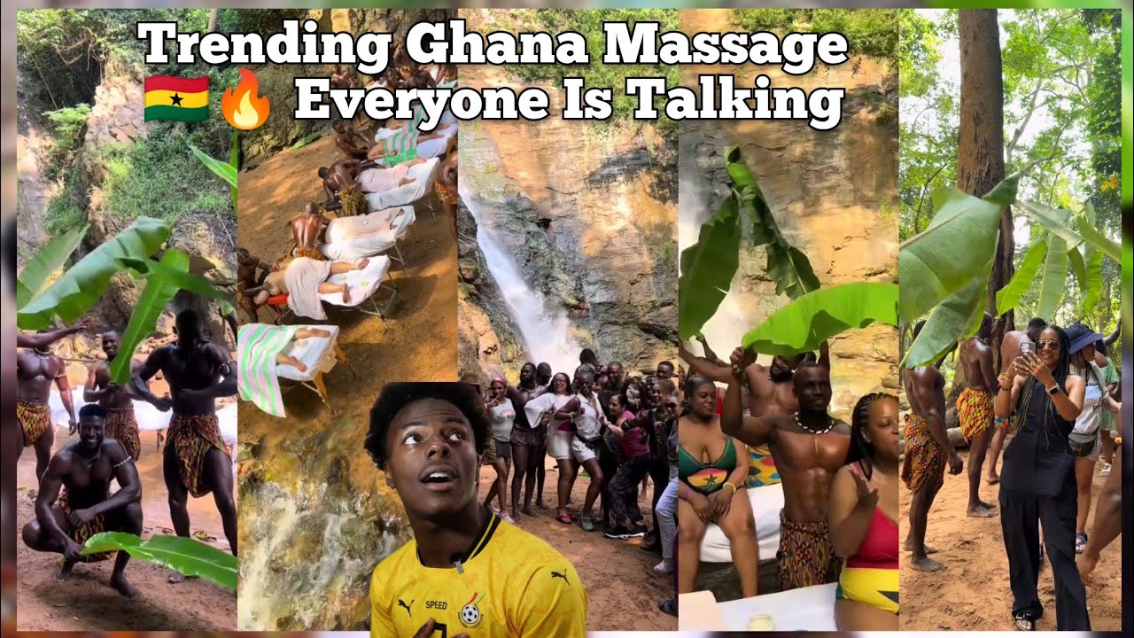 Trending Ghana Massage 🇬🇭🔥 Everyone Is Talking