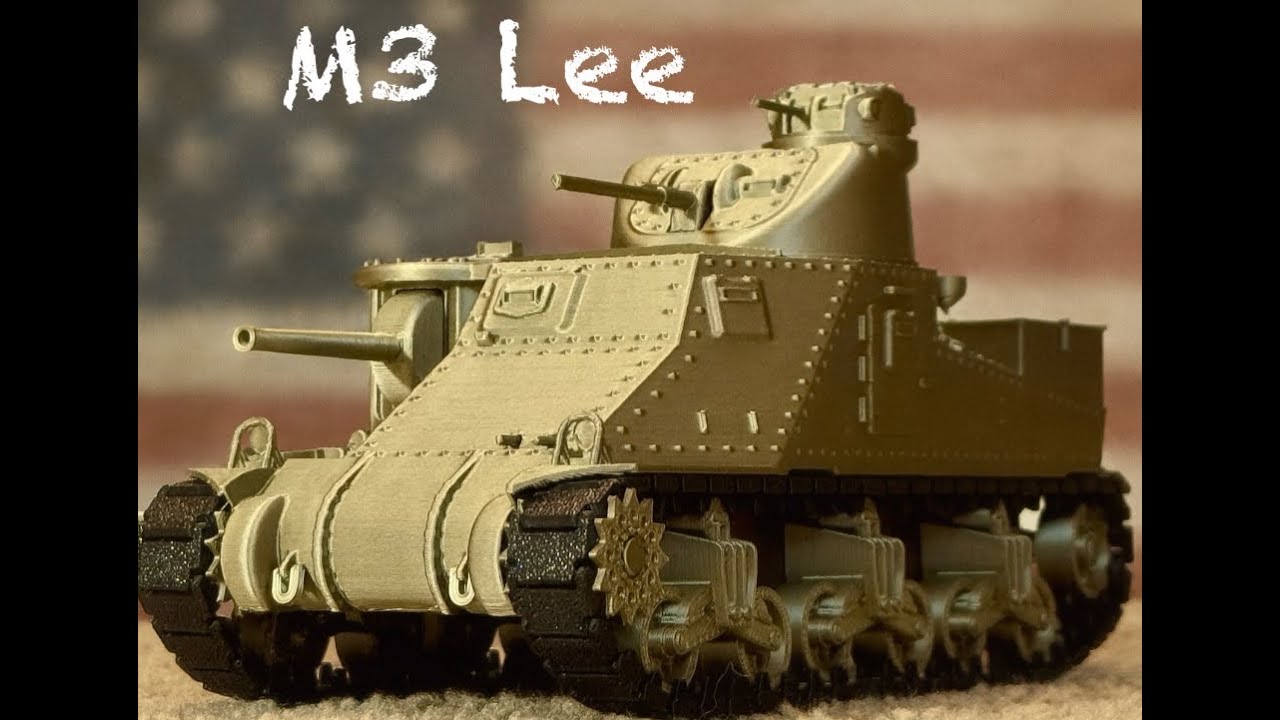 Dzisiaj składamy - M3 Lee Medium Tank - skala 1:35 USA