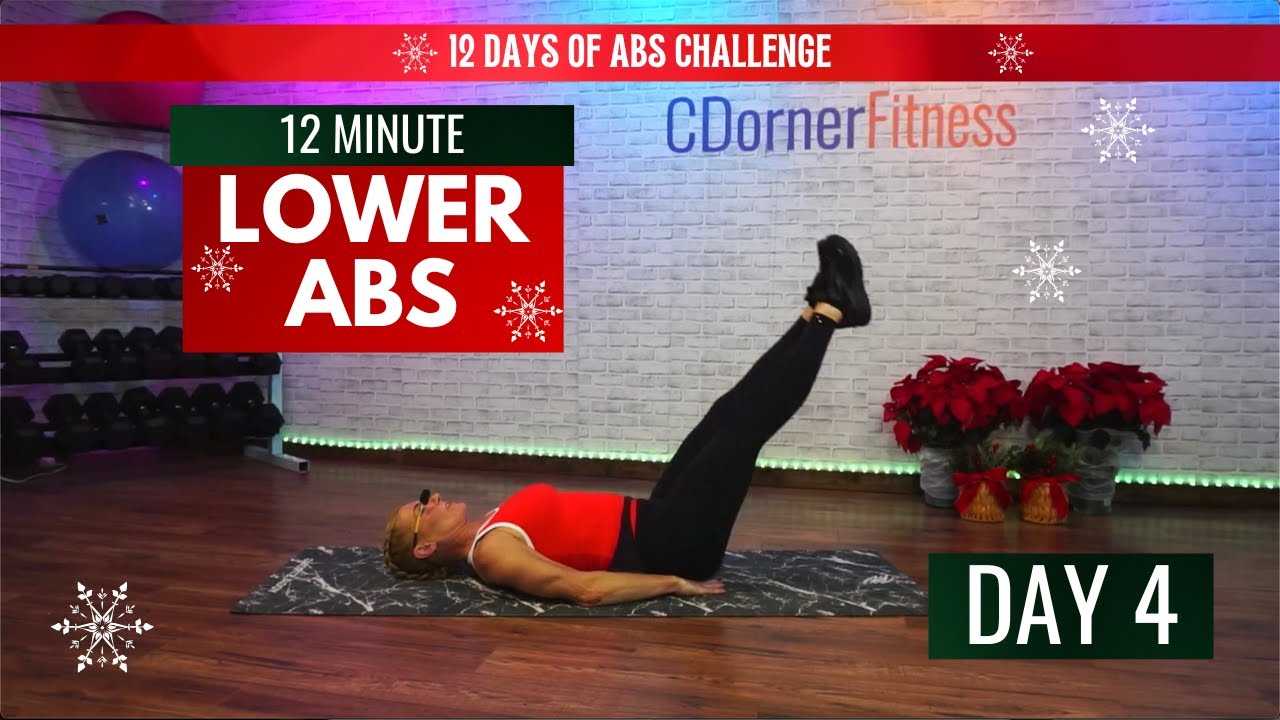 12 Days of Abs Challenge - Day 4 - LOWER ABS WORKOUT