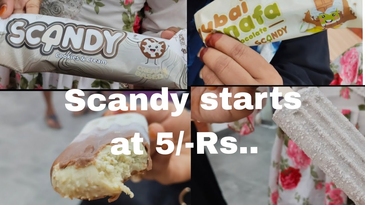 DUBAI KUNAFA Ice cream Khake Maaza AaGaya,at Scandy Icecream Balkampet(Scandy starts at only 5/-)