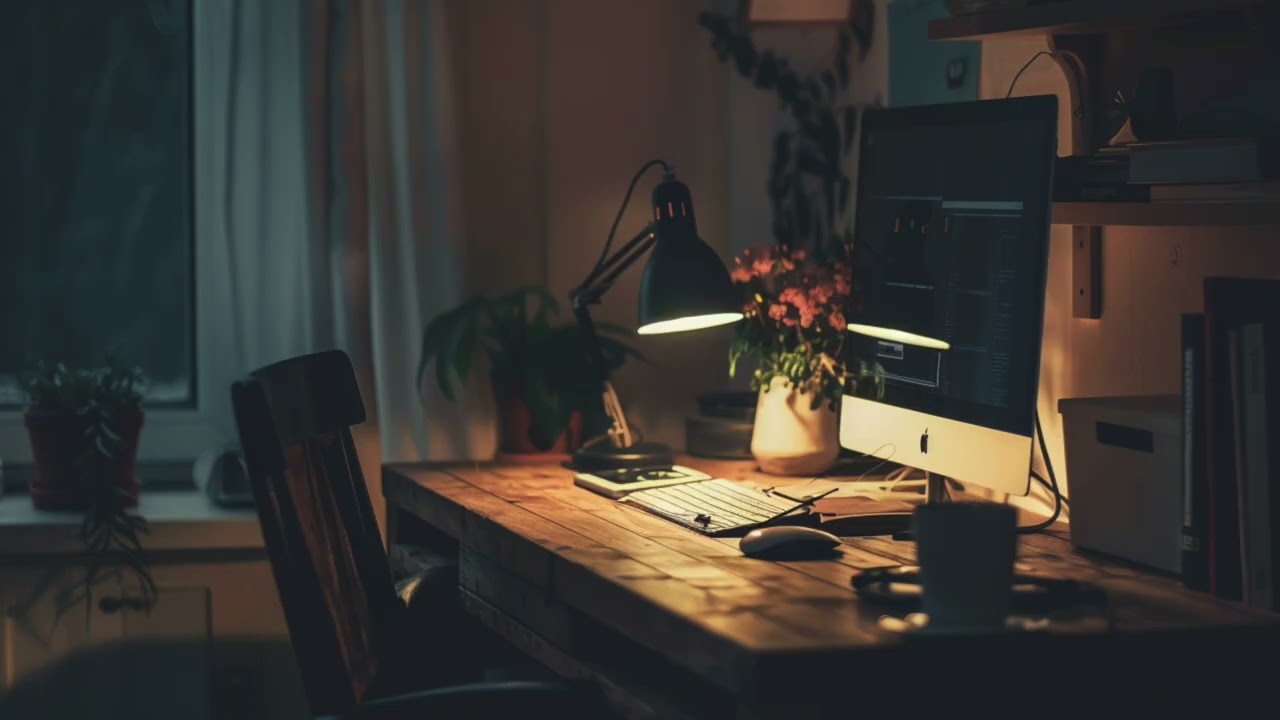 Deep Focus for Coding - Warm Analog Ambient for Long Problem Solving