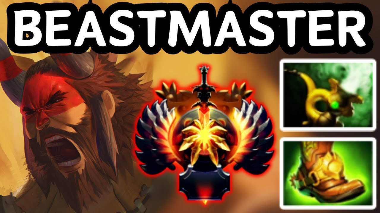 🔥 OFFLANE BEASTMASTER = WARDS, VISION, DAMAGE, EVERYTHING | DOTA 2 🔥