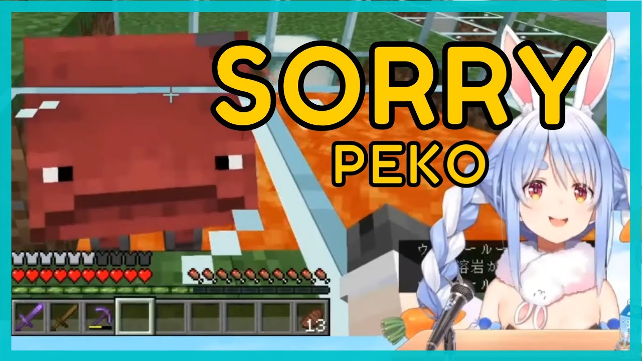 Pekora says sorry to abandoned fujiki [Hololive/EngSub]
