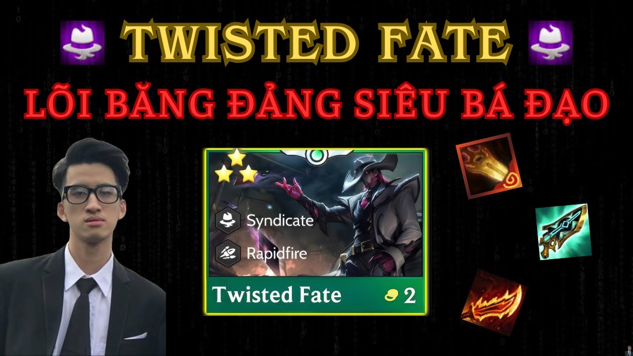 THẤY LÕI CÔNG NGHỆ NÀY CHỐT NGAY TWISTED FATE BĂNG ĐẢNG | Long Phi TFT