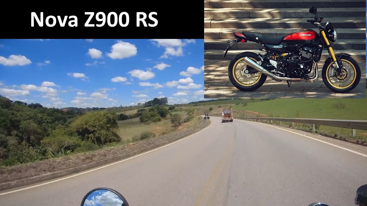 Kawasaki Z900 RS - Passeio na Estrada