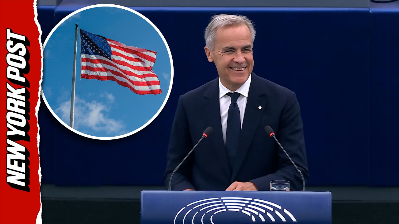 USA Chant Breaks Out In The European Parliament For Mark Carney In Awkward Moment