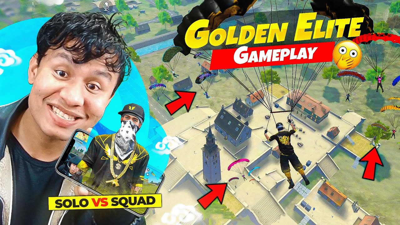 Golden Hiphop & Sakura: лучший комбо-геймплей соло против отряда на индийском сервере ❤ Free Fire...