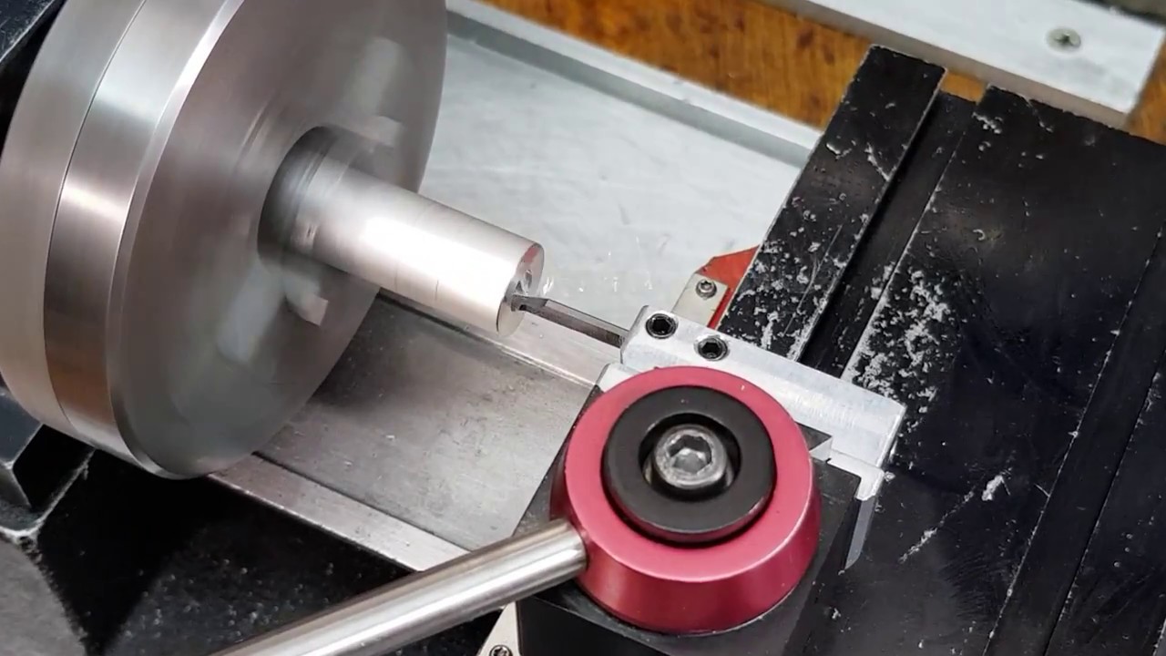 BORING, TURNING  AND  CUTTING - 4410 SHERLINE LATHE