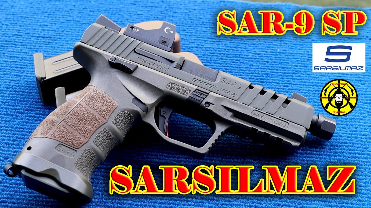 รีวิวปืน sarsilmaz sar-9 SP 9 mm. FULL SIZE