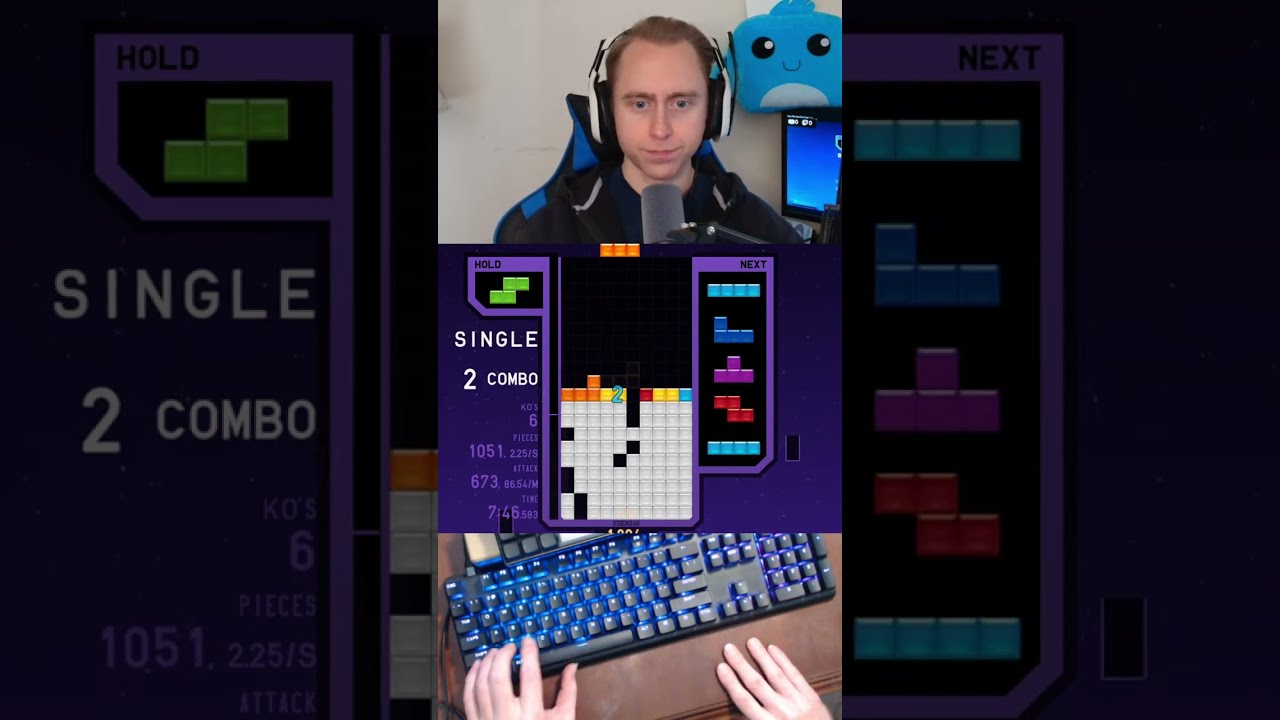 FAST Tetris! SHORTS Daily Wumbo Livestream 2-9-26