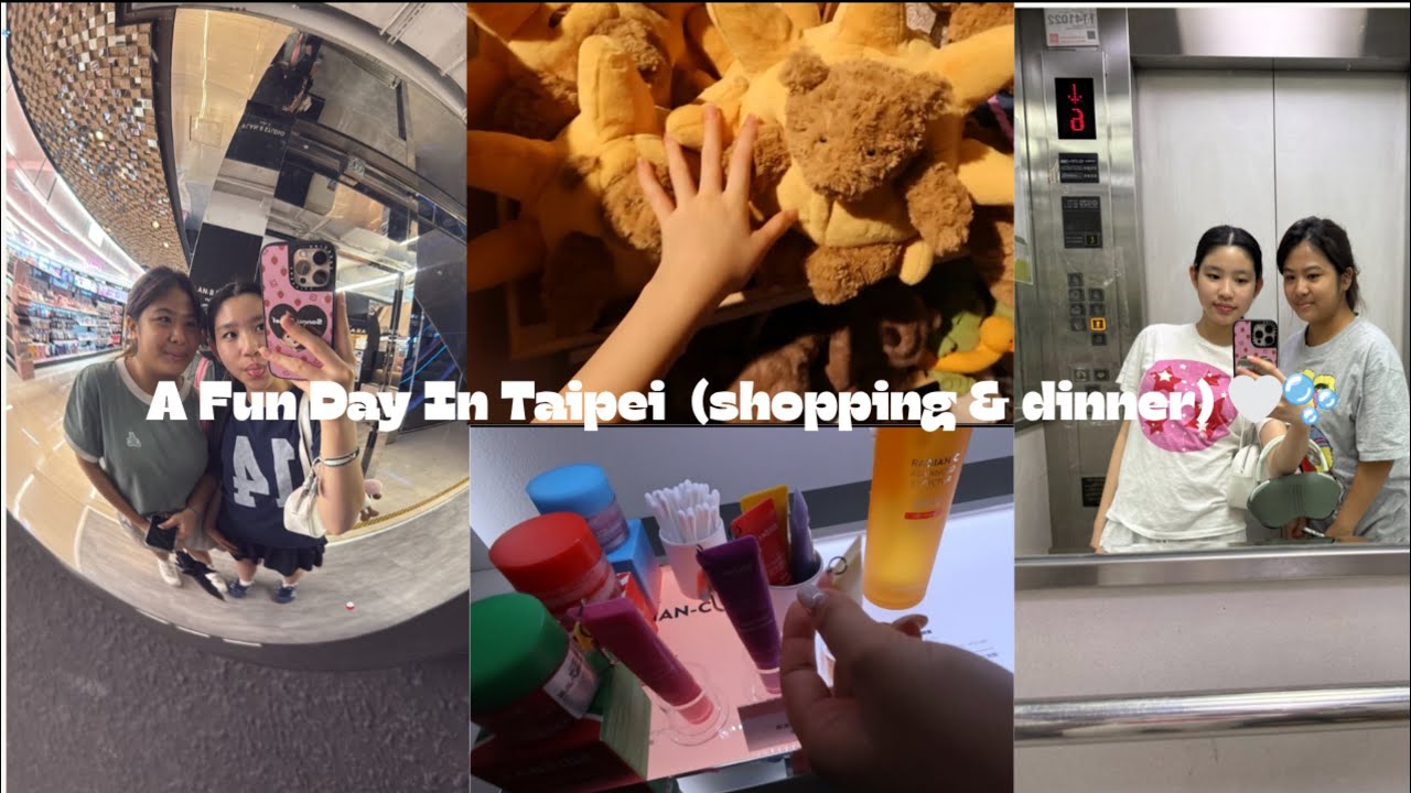 SPEND THE DAY WITH ME IN TAIPEI 🤍🫧