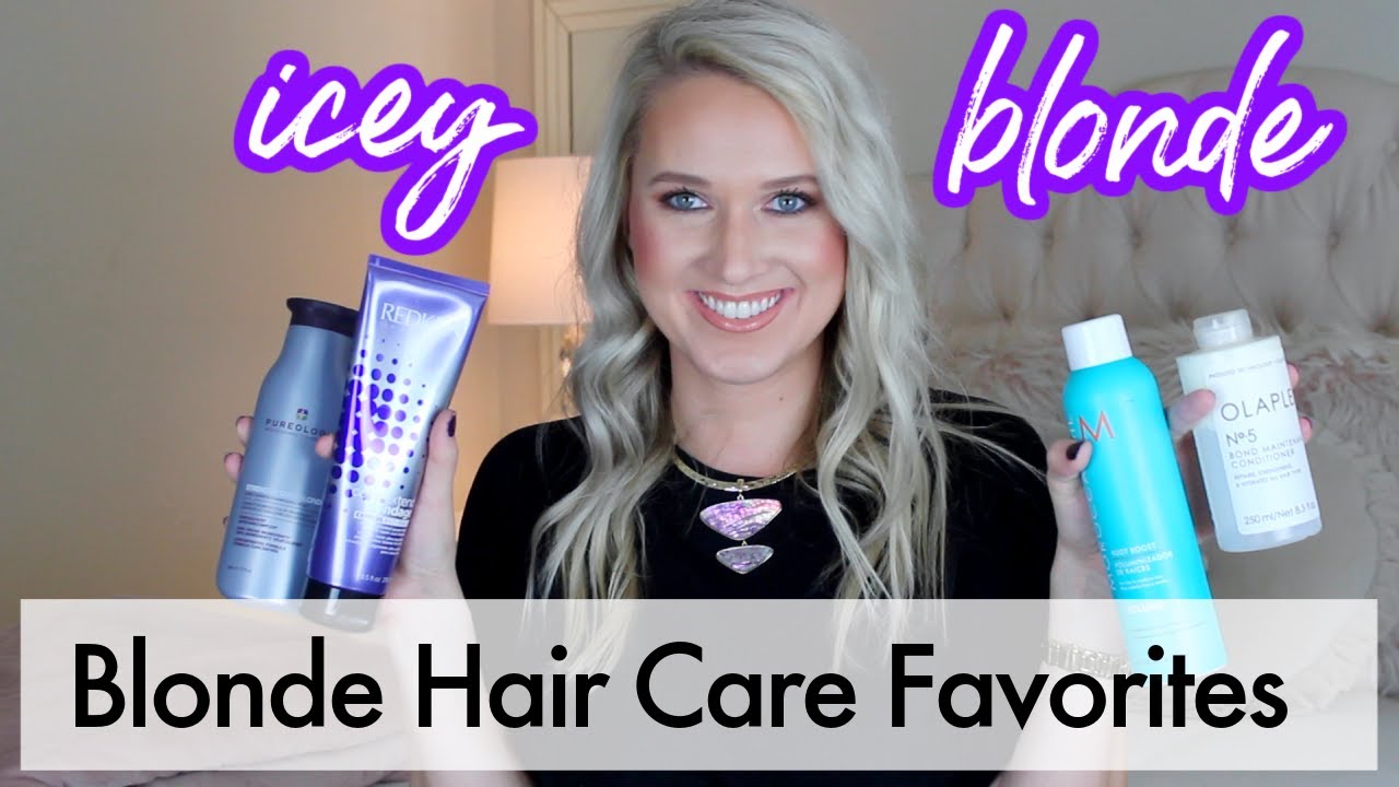 Blonde Hair Care Favorites | Best Hair Products for Blondes 2020 | Maintain Icey Blonde Hair