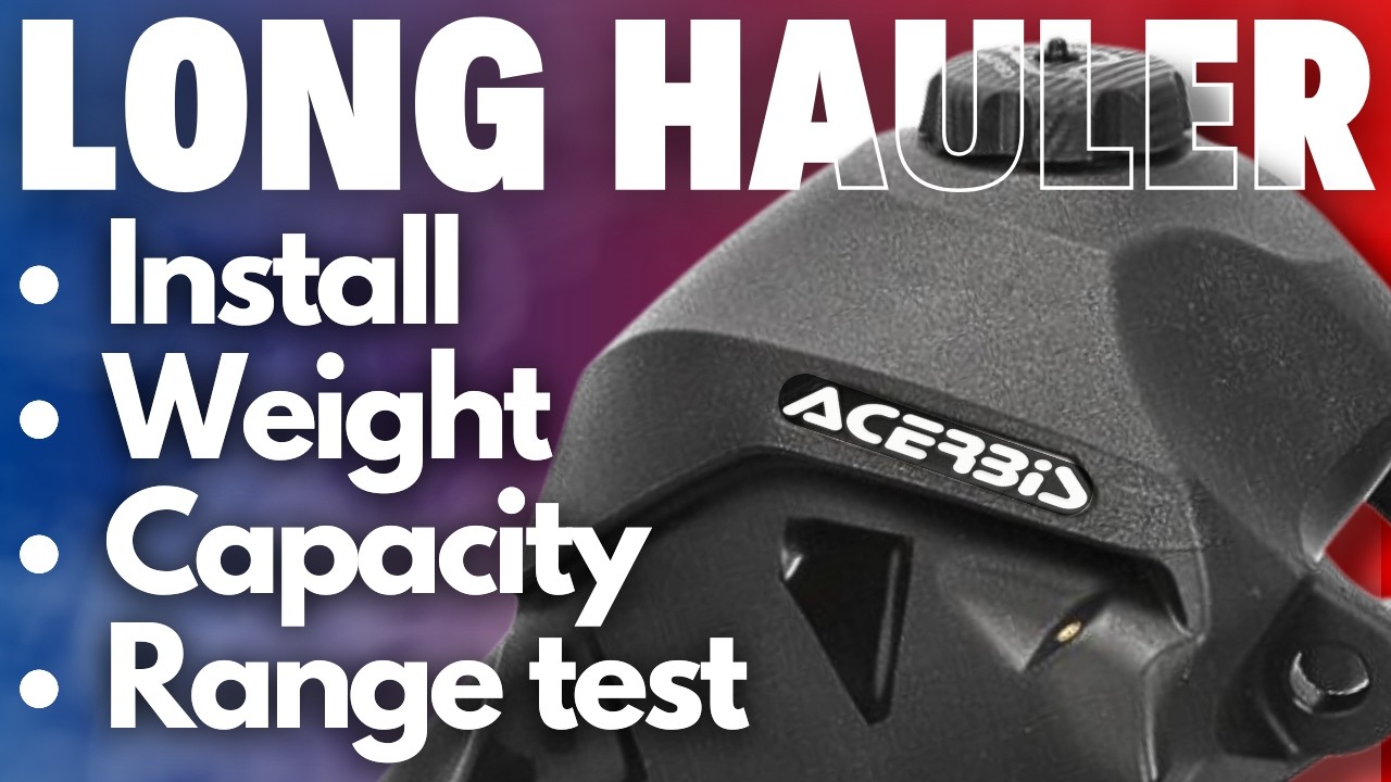 CRF300 Acerbis Tank: Full Guide with Weight & Range Test