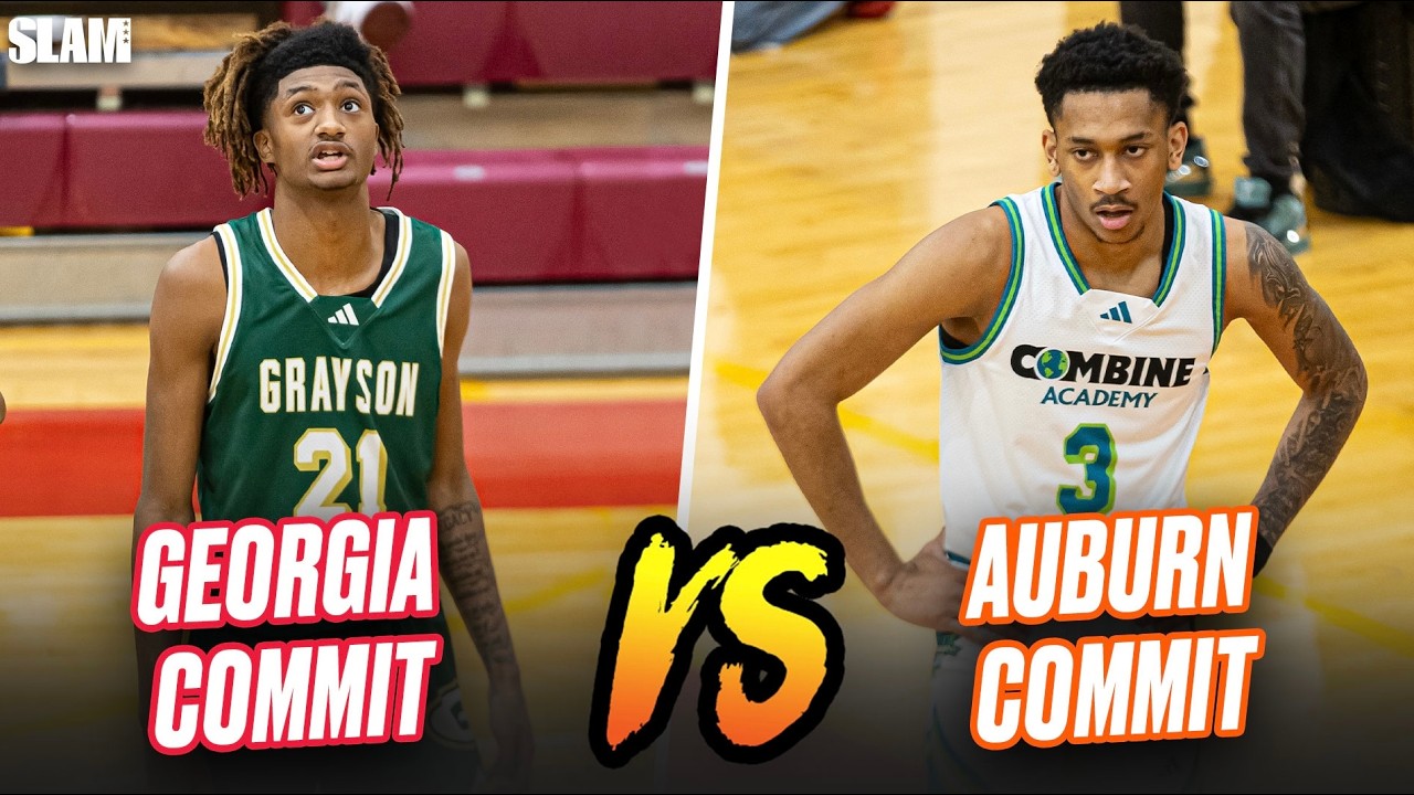 #3 Ranked Junior Caleb Holt Drops 30 & Auburn Commit COOKS for 36 🤩🔥 Grayson 🆚 Combine 🚨