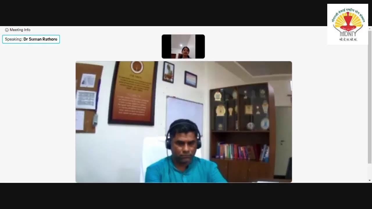 Friday Webinar on an Excellent topic 'Ergonomics for Work Place Safety'., Watch LIVE