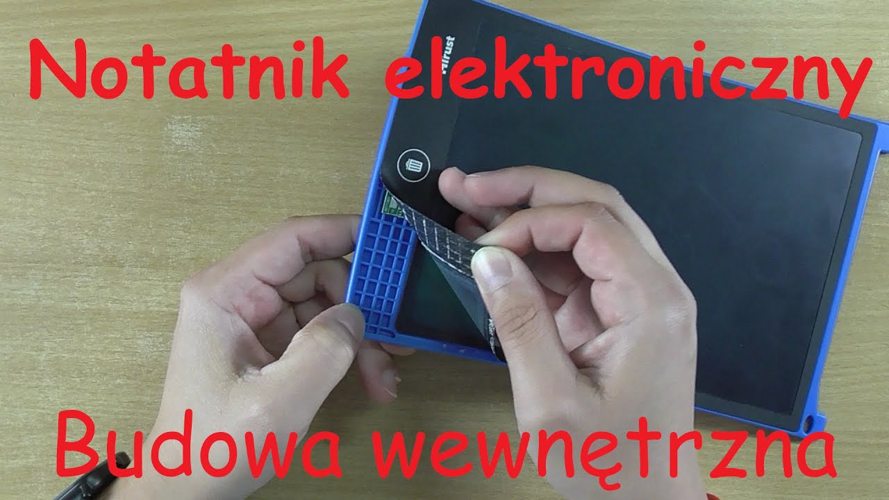 notatnik elektroniczny - budowa wewnętrzna