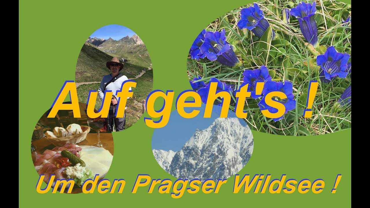 Auf geht's ! Rund um den Pragser Wildsee !