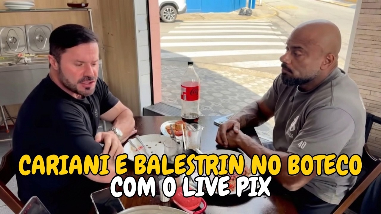BALESTRIN E CARIANI COM LIVE PIX NO BOTECO