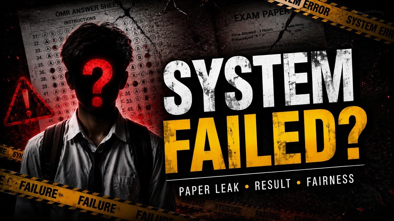 India's Exam Crisis: How Students Are Betrayed/