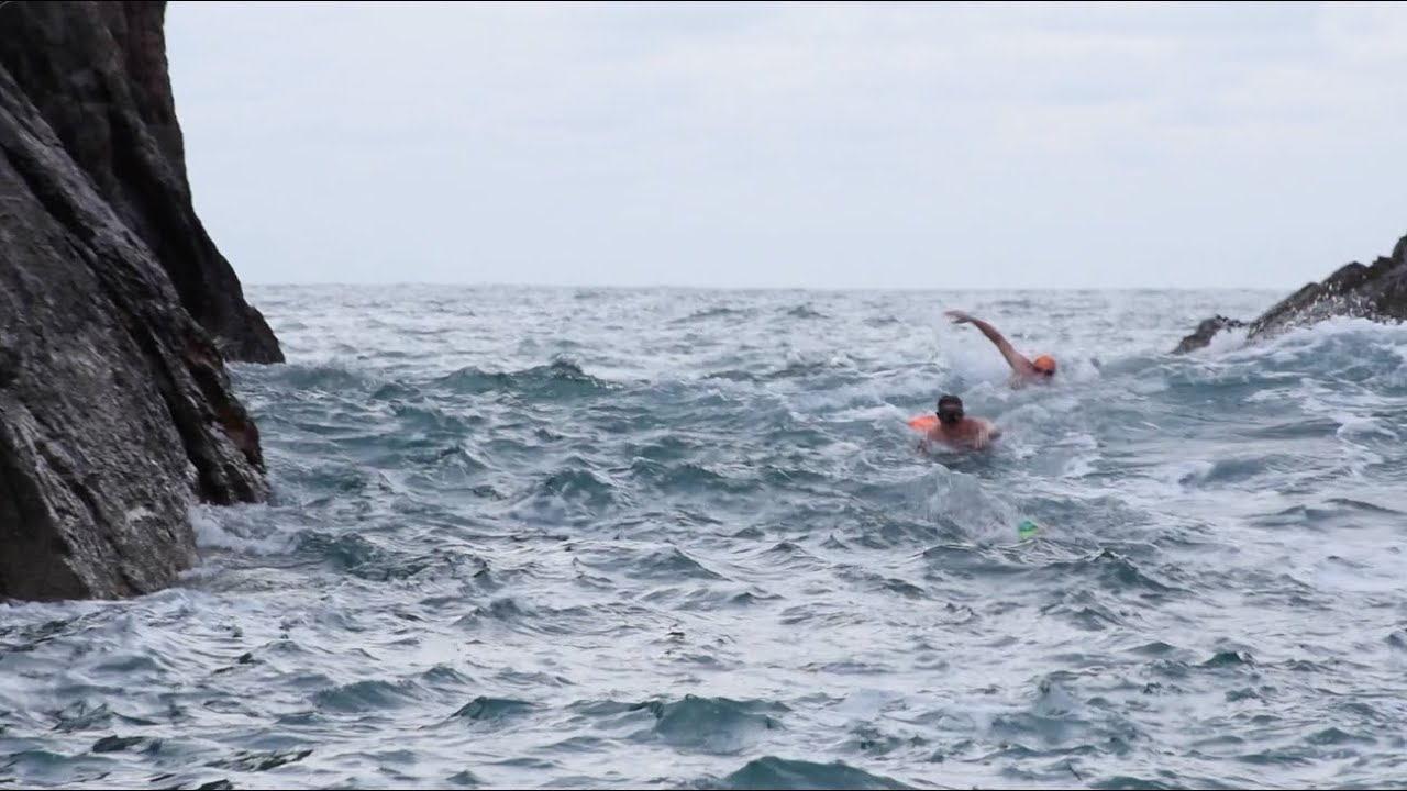Wild Swimming in Guernsey - The Pea Stacks