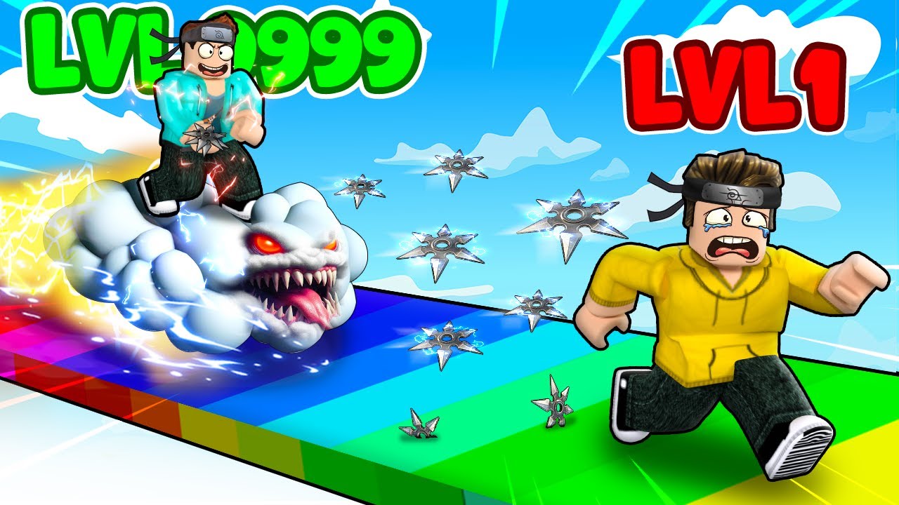 BECOMING THE FASTEST NINJA RACER IN RACE SIMULATOR ROBLOX!!