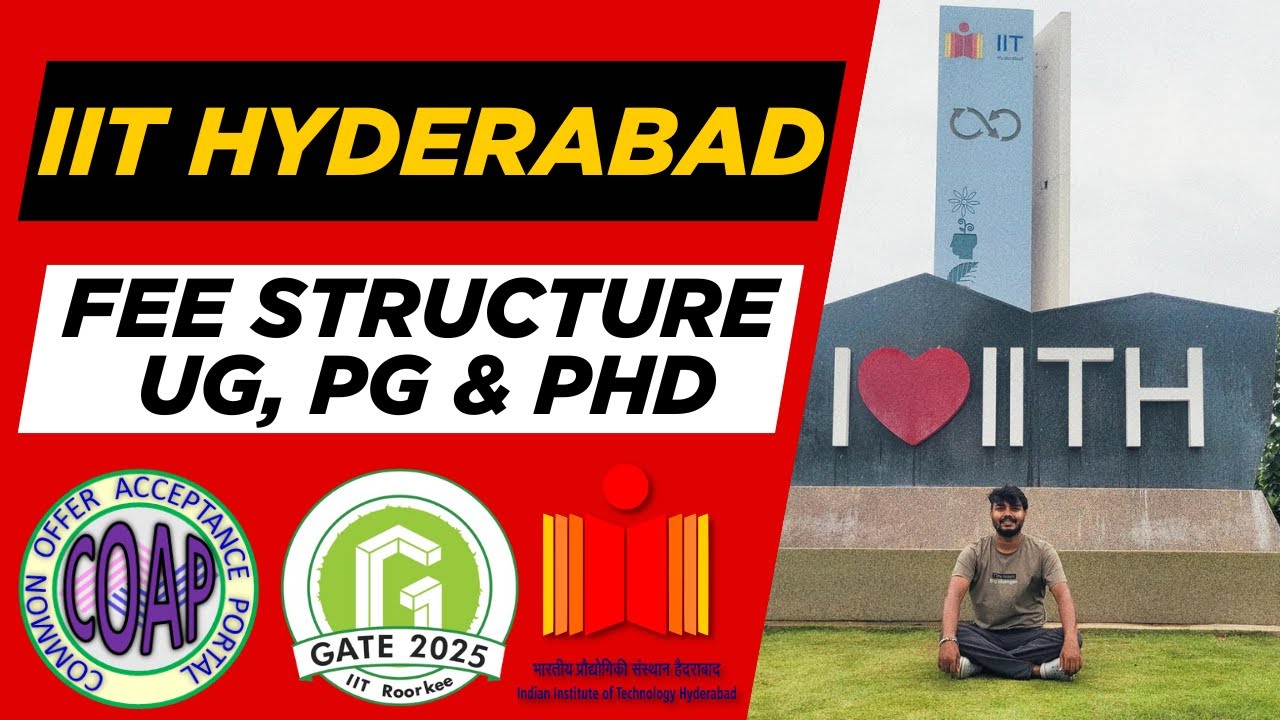 🚀 IIT Hyderabad Fees 2025: UG, PG & PhD Full Fee Breakdown! 💰