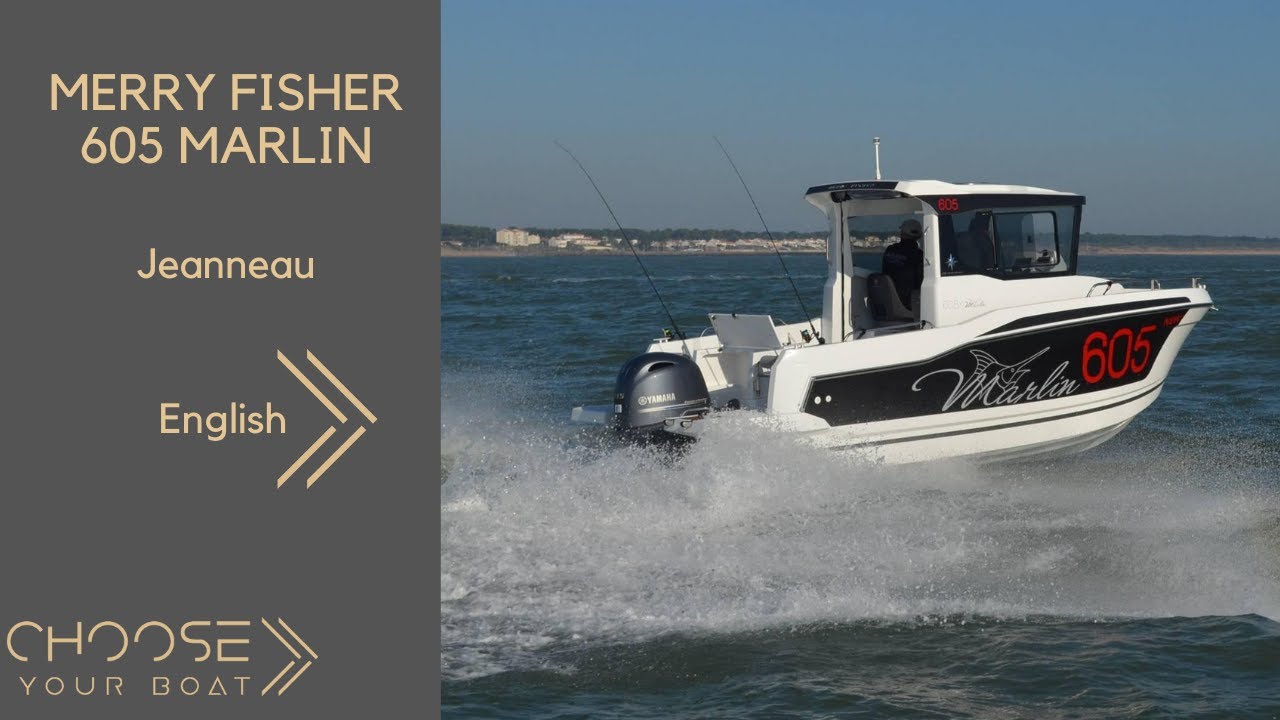 MERRY FISHER 605 MARLIN - Jeanneau: Экскурсия (на английском языке)