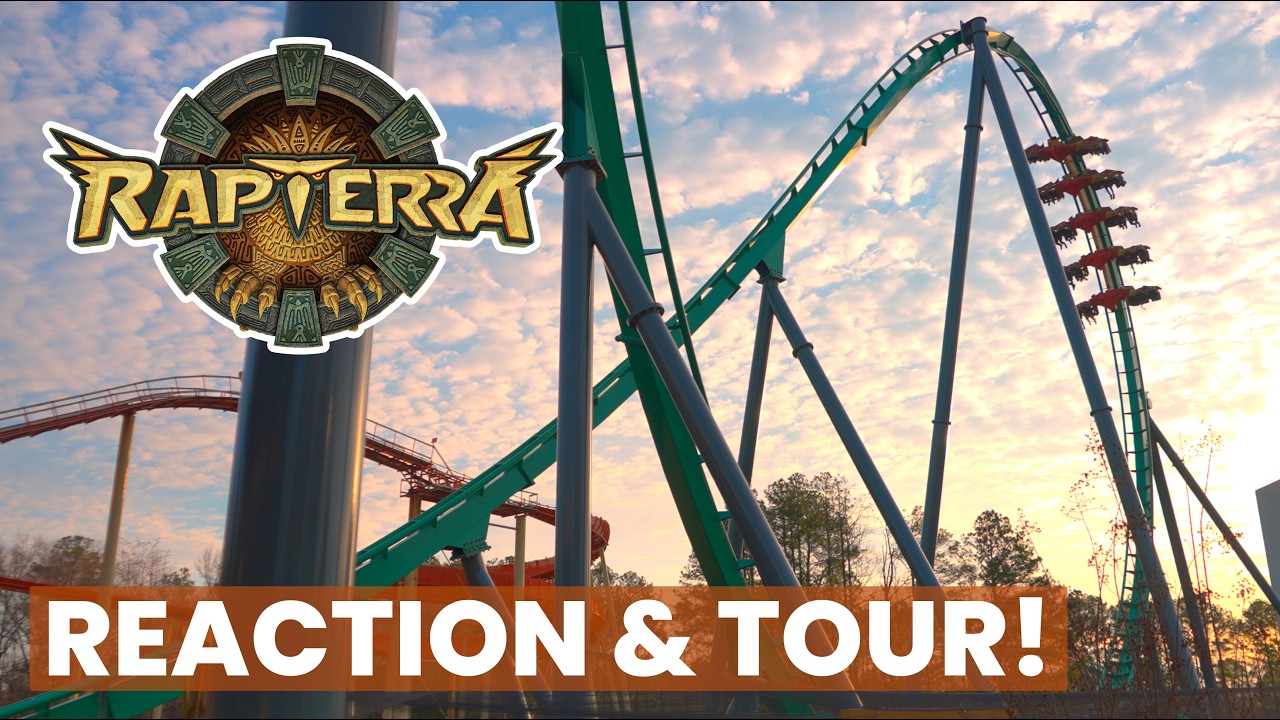 Experiencing Kings Dominion's Newest Roller Coaster Rapterra! Full Tour, Thoughts, & Easter Eggs!
