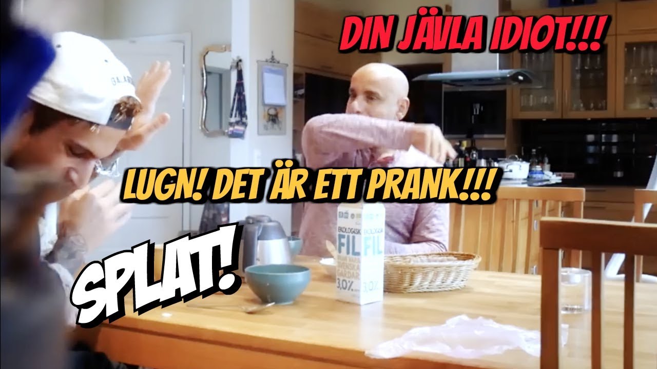 Bjuder farsan på en oförglömlig frukost! (BONUS-PRANK)