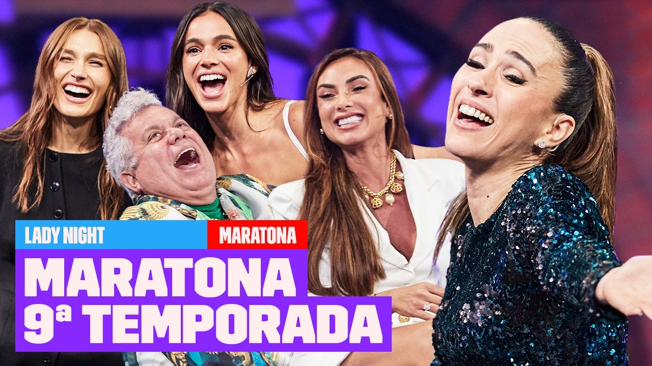 MARATONA: Bruna Marquezine, Júnior, Nicole Bahls e mais no POLÍGRAFO da Tatá Werneck! | Lady Night