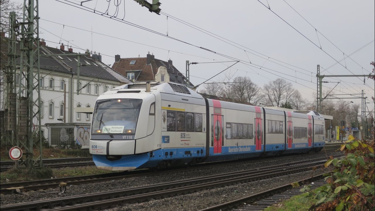 [Video] Triebzug Integral S5D95 | #609 116 / VT 116 | Regiobahn, Mettmann