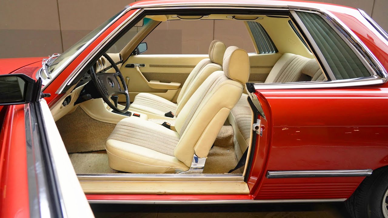 C107 Mercedes-Benz 350 SLC coupe S-class with M116 V8 engine, 1972