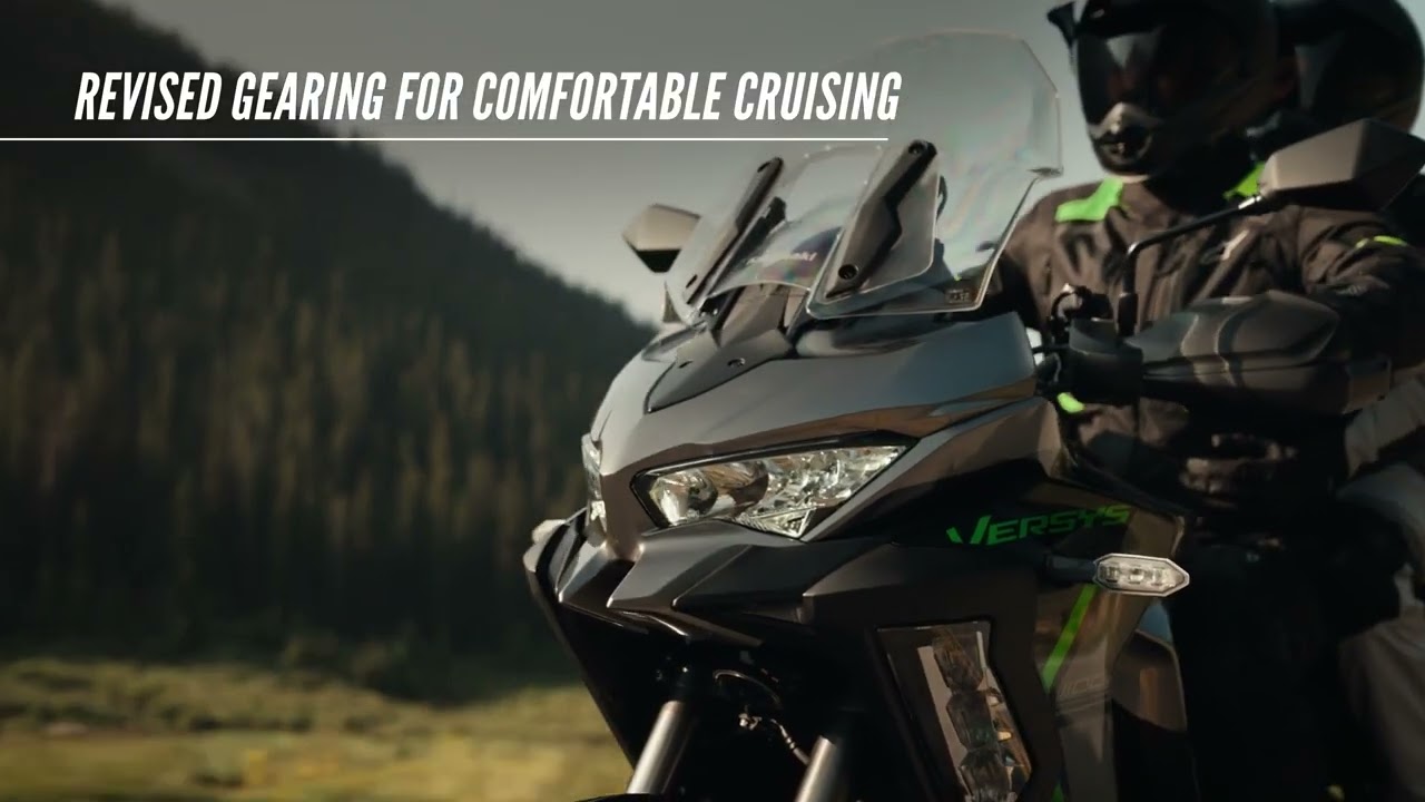 New Kawasaki Versys 1100   Tech Video