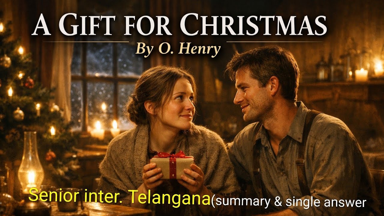 A Gift for Christmas by O. Henry. Summary and Single Answer 