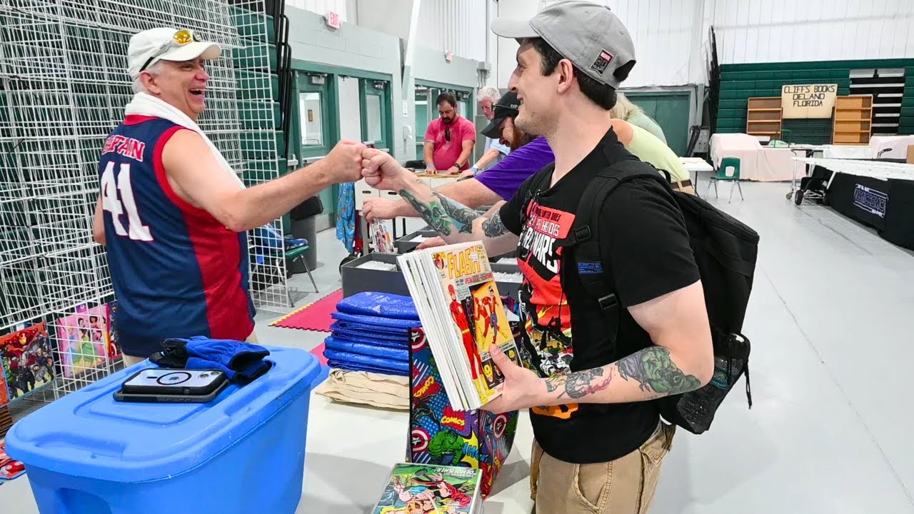 The BEST $5 Comic Book Booth I Have Seen in YEARS at Daytona Comic Con