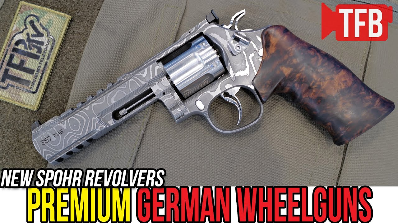 Amazing German Revolvers Coming to the US from Spohr [IWA 2022]