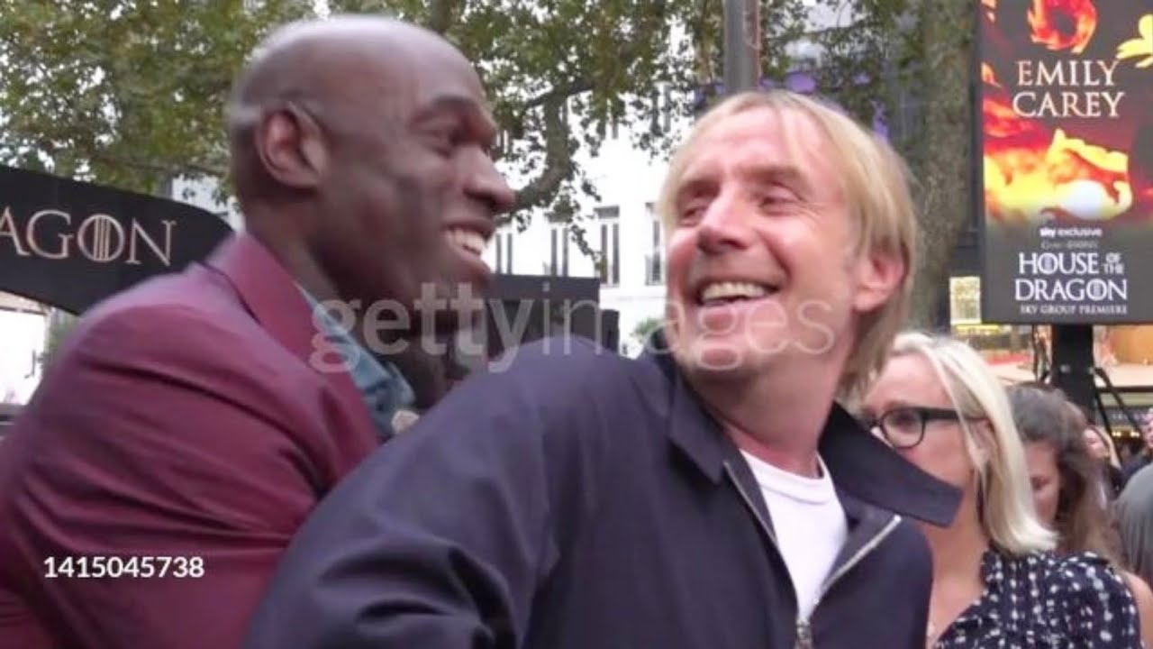 Rhys Ifans and cast attend the 'House Of The Dragon' Premiere in London, England. [August 15, 2022].