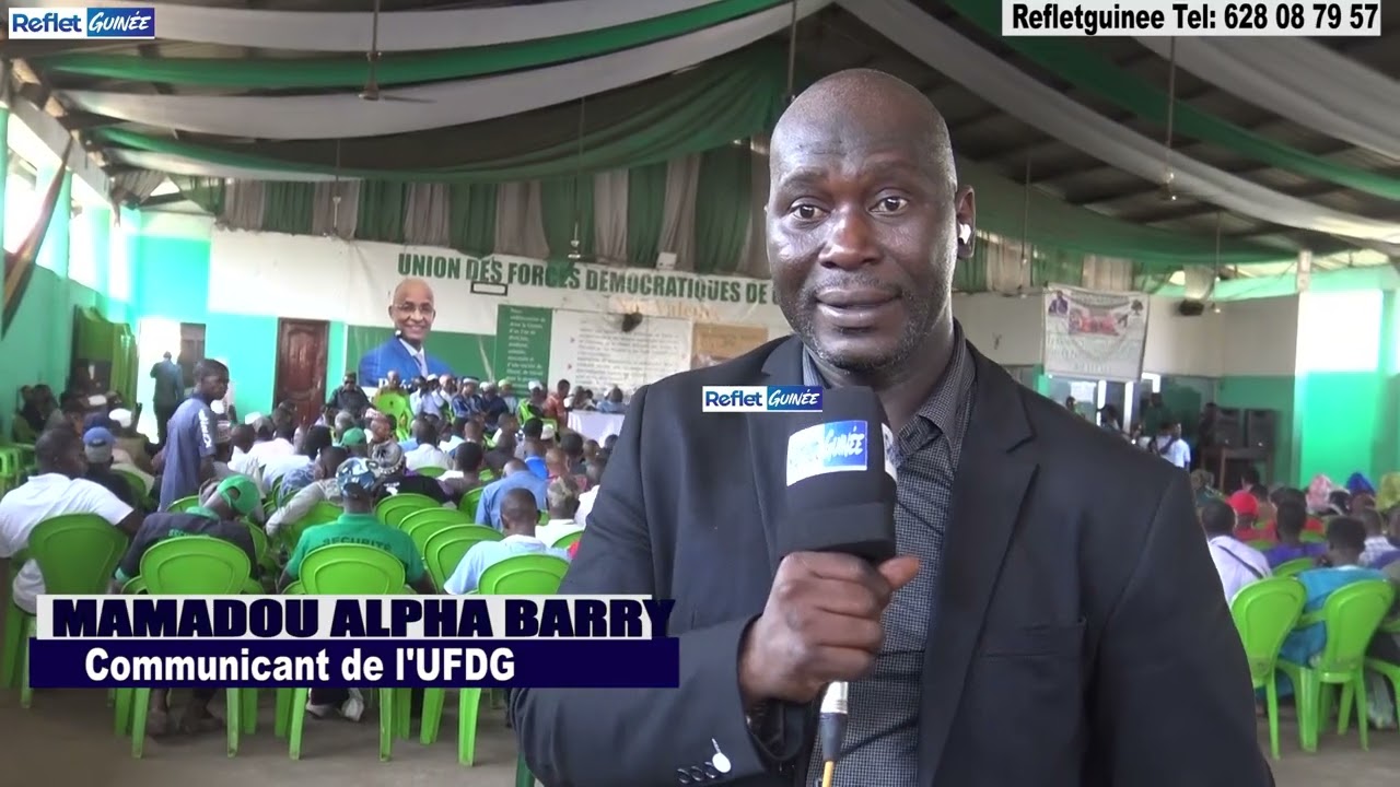 Mamadou Alpha Barry dénonce la suspension du RPG Arc-en-ciel