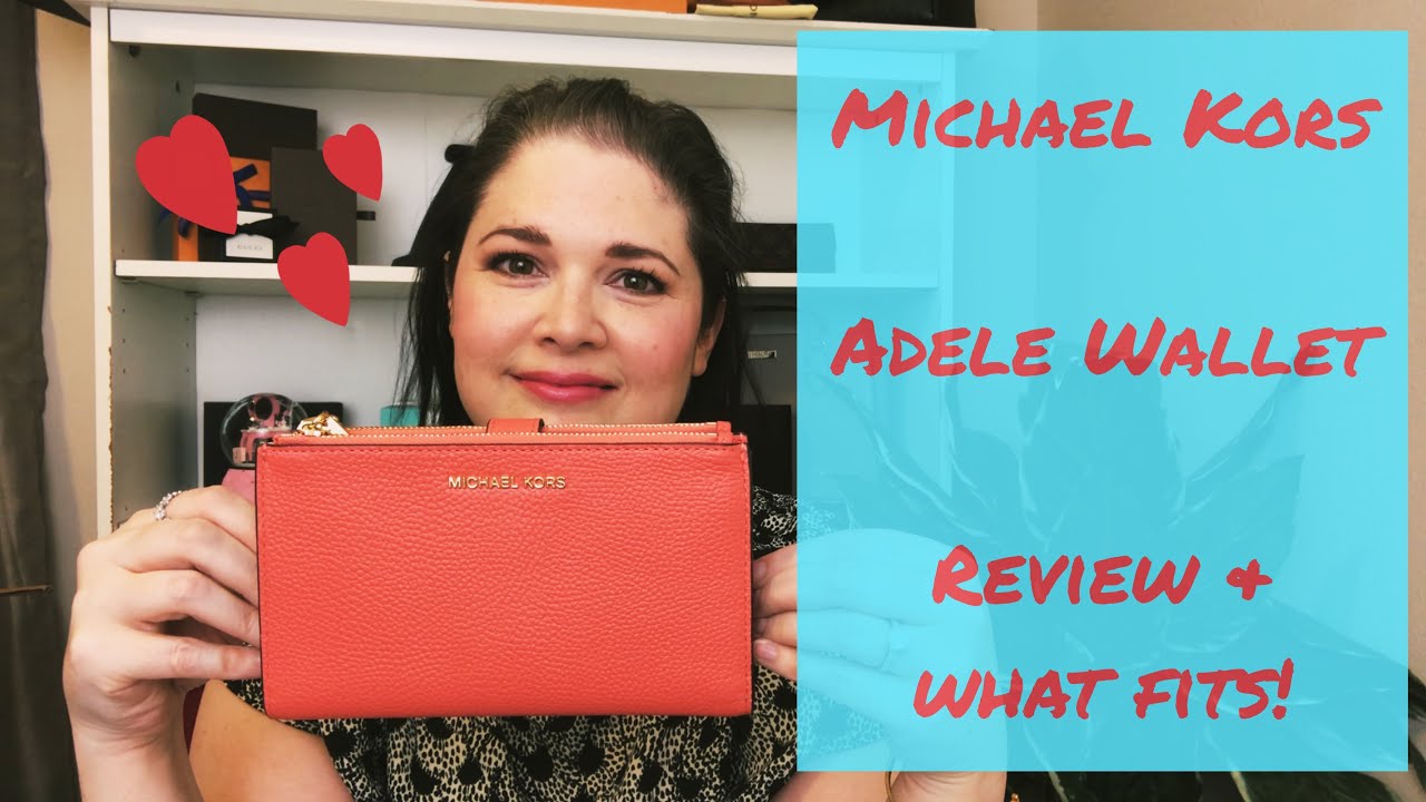 MICHAEL KORS Adele Wallet Review & What Fits! | #MichaelKorsWallet